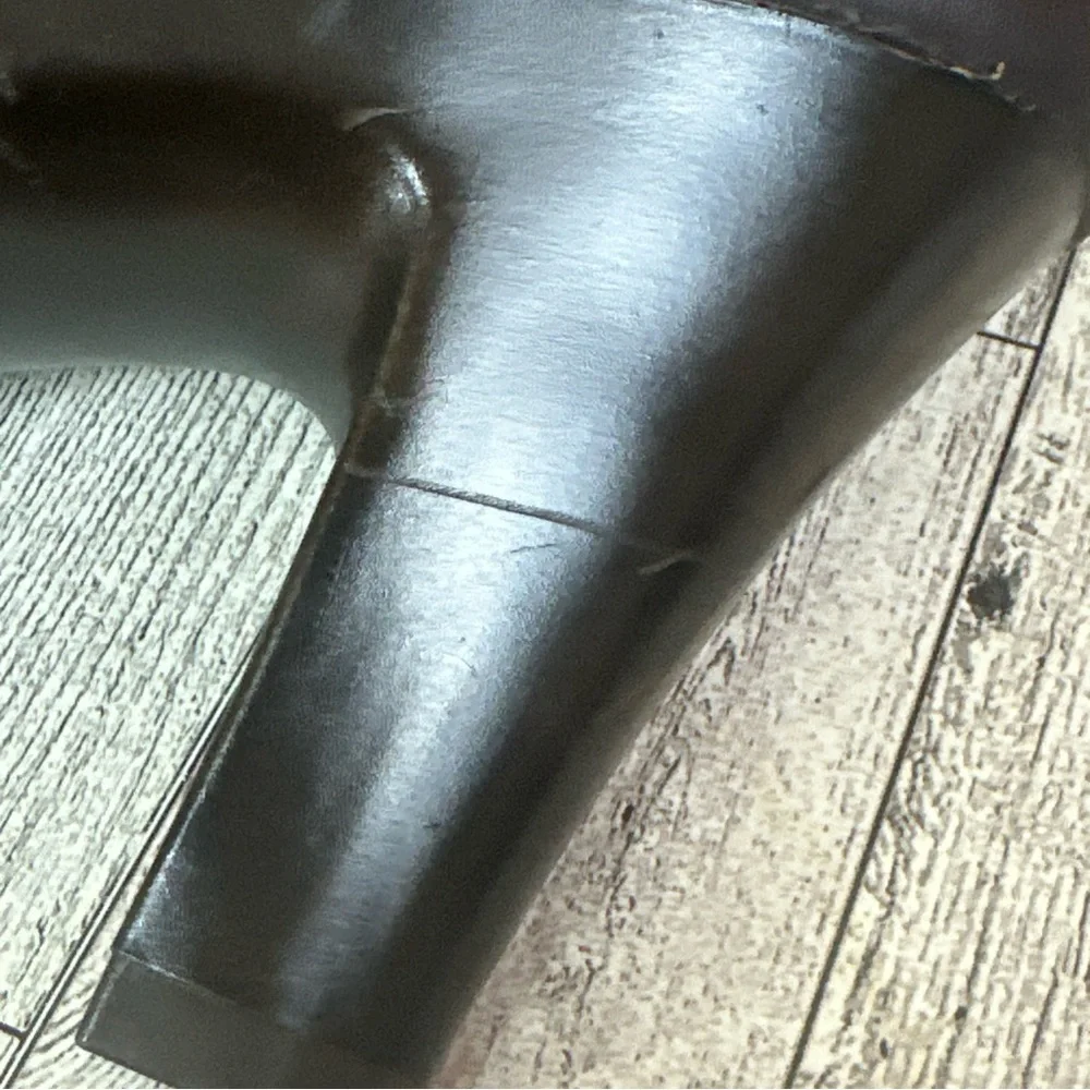 Aerosoles Faux Suede Leather Congress Pumps Womens 9 Brown Bootie Heelrest 3” - Picture 7 of 10